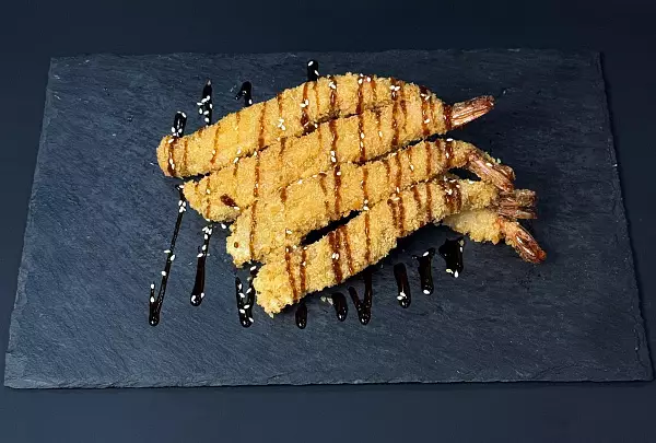 Креветки темпура