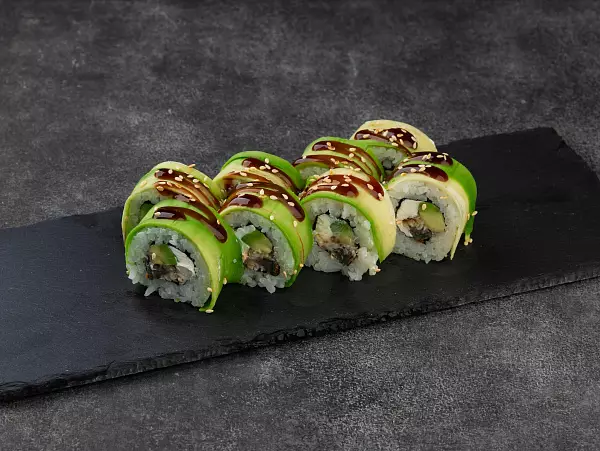 Угорь с авокадо