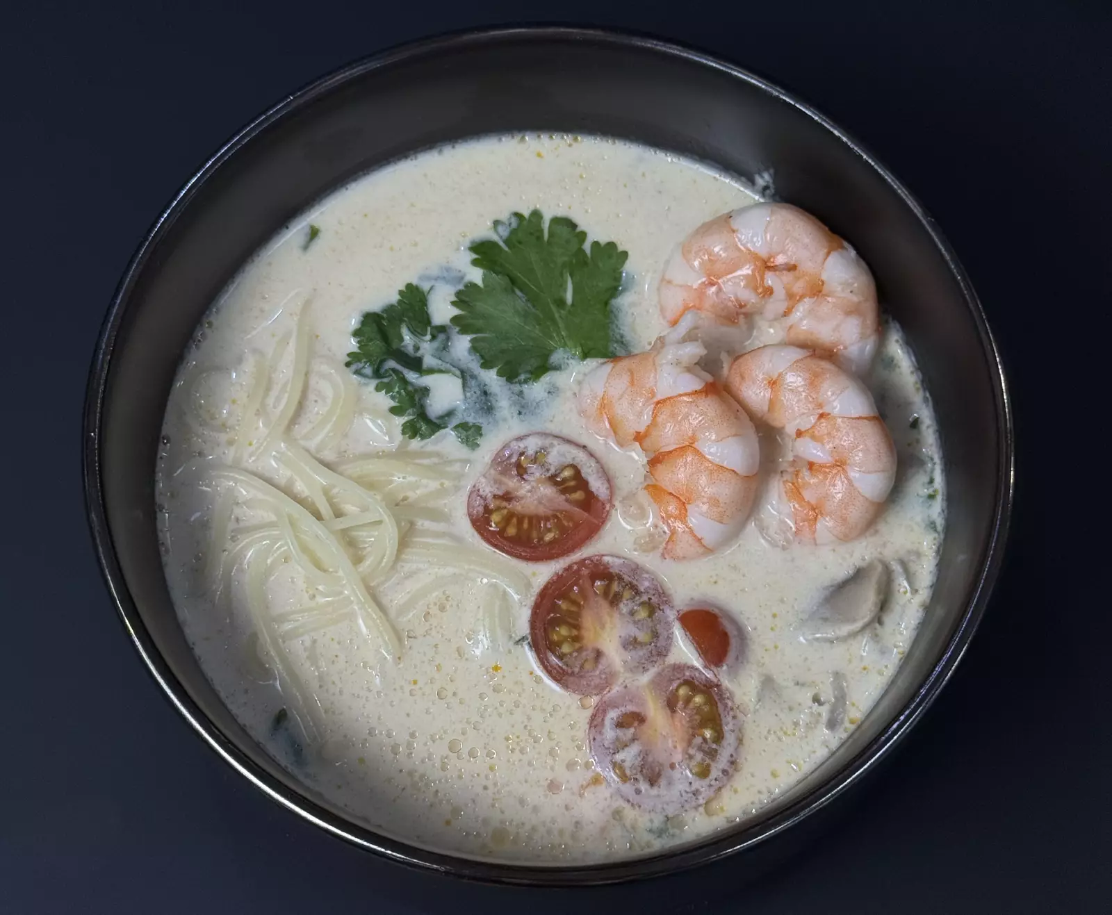 Суп Том-Кха с креветкой