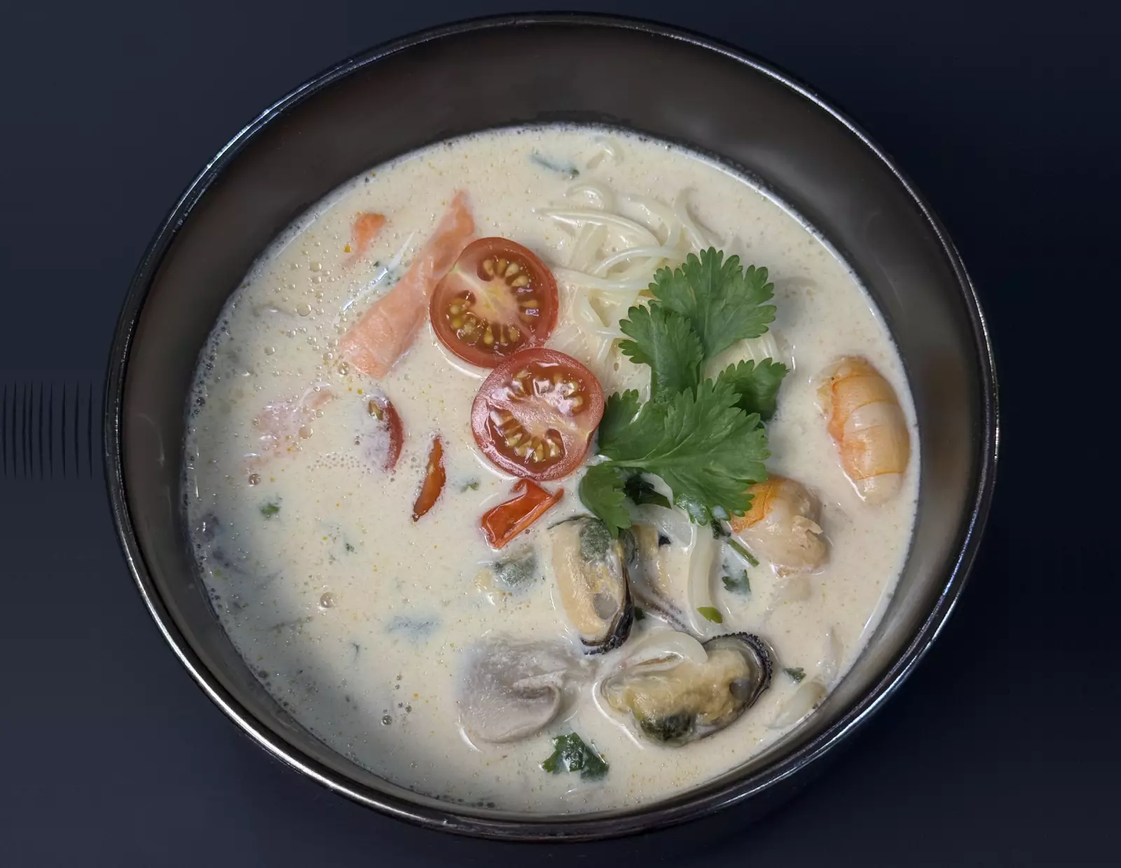 Суп Том-Кха с морепродуктами