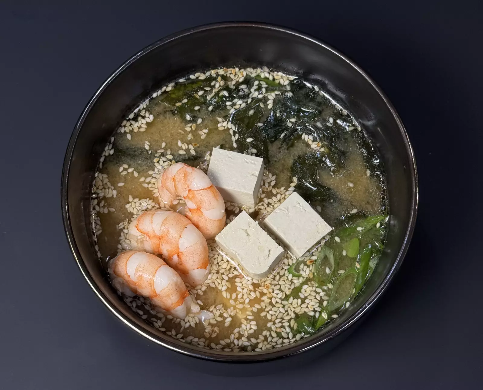 Мисо суп с креветкой